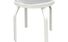 Stainless Steel and Acrylic Outdoor Tables