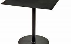 Black Square Outdoor Tables