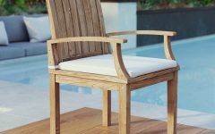 Natural Wood Outdoor Chairs
