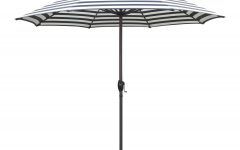 Darwen Tiltable Patio Stripe Market Umbrellas