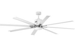20 Best Collection of Bankston 8 Blade Led Ceiling Fans