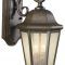 Robertson 2 – Bulb Seeded Glass Outdoor Wall Lanterns