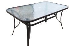 Glass Top Outdoor Tables