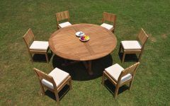 Armless Round Dining Sets