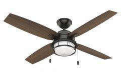 Top 20 of 52 Inch Outdoor Ceiling Fans with Lights