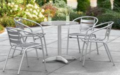 The 15 Best Collection of Chrome Outdoor Tables