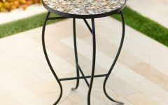 The 15 Best Collection of Mosaic Black Iron Outdoor Accent Tables