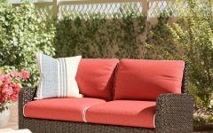 2024 Popular Mosca Patio Loveseats with Cushions