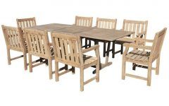 9-piece Extendable Patio Dining Sets