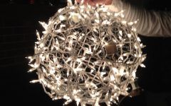 20 Collection of Outdoor Hanging Christmas Light Balls