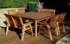 Deluxe Square Patio Dining Sets