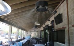 Outdoor Ceiling Fans with Misters