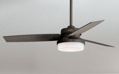Sentinel 3 Blade Led Ceiling Fans with Remote