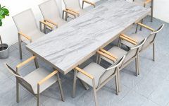 Faux-marble Top Outdoor Tables