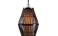 The 20 Best Collection of Outdoor Rattan Hanging Lights