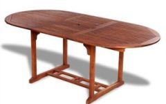 2024 Popular Solid Acacia Wood Outdoor Tables