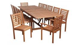 15 Inspirations 13-piece Extendable Patio Dining Sets