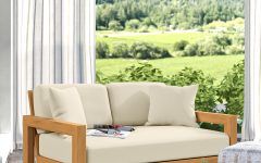 The 20 Best Collection of Lakeland Teak Loveseats with Cushions
