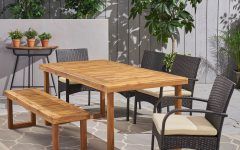 Natural Outdoor Dining Chairs