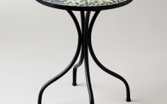 Dragonfly Mosaic Outdoor Accent Tables
