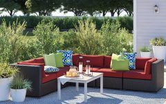 20 Best Collection of Wrobel Patio Sectionals with Cushion