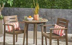 15 Best Ideas 3-piece Outdoor Table and Chair Sets
